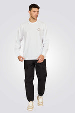מכנס גברים עם כיסים צדדיים וסיומת גומי | נאוטיקה
