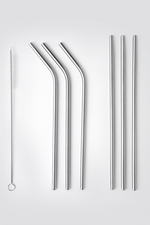 סט 6 קשי נירוסטה + מברשת ניקוי