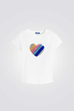 טישירט לילדות עם הדפס