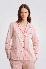 חולצת פיג'מה שרוולים ארוכים BATTITO לנשים | איתם