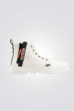 מגפונים לנשים SP20 בצבע לבן