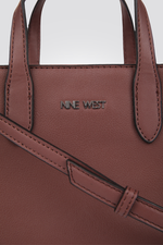 תיק צד גדול לנשים בצבע בורדו