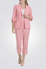 מכנסי אלגנט לנשים בצבע ורוד