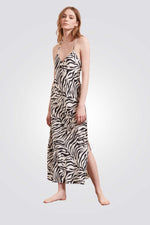 כותונת מקסי ZEBRE לנשים