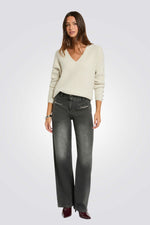 סוודר לנשים בגזרה רחבה|מורגן