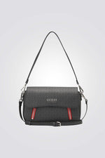 תיק צד לנשים בצבע אפור כהה