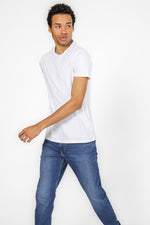 מארז זוג חולצות בייסיק עגול לבן