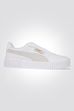 סניקרס לנשים Carina בצבע לבן וזהב