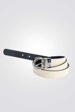 חגורה דו-צדדית דמוי עור