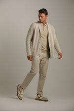 מכנסי ג'ינס בגזרת סקיני ישרה | קנת קול