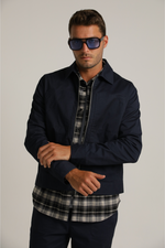 ג'קט באורך מותן בגזרת סלים עם כיסים קדמיים | קנת קול