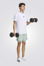 מכנסי ספורט קצרים משולבים D4T WORKOUT 2IN1 SHORTS לגברים | אדידס