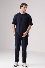 מכנסי ג'וגר טקסטורלי