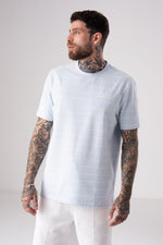 טישירט ג'רזי הדפס פסים