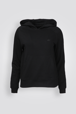 סווטשירט קפוצ'ון בצבע שחור