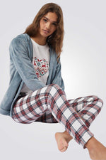 חליפת פיג'מה 3 חלקים ECHO