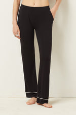 מכנסי פיג'מה ארוכים JAELLE בצבע שחור