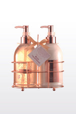 סט גולד רוז זוג מוצרים במעמד