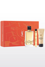 מארז בישום לאישה 90 מ"ל + 10 מ"ל + קרם גוף 50 מ"ל LIBRE E.D.P