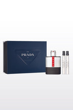 מארז בישום לגבר 100 מ"ל + 10 מ"ל + 10 מ"ל LUNA ROSSA CARBON E.D.T