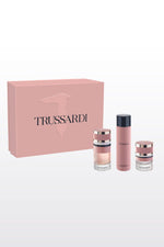 מארז טיפוח לאישה 90 מ"ל + תחליב גוף 200 מ"ל + ספריי לשיער 30 מ"ל FENINIME E.D.P