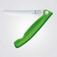 סכין ירקות מתקפלת להב משונן ירוק - 2