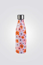 בקבוק דקאל נירוסטה 500 מ"ל פרחוני