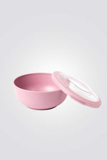 קופסת אוכל 1000 מ”ל ורוד Amuse Life