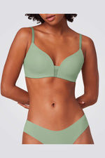 חזייה מרופדת Flex Smart P EX בצבע ירוק