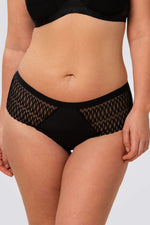 תחתוני מקסי Aura Spotlight בצבע שחור