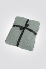 שמיכת קיץ מיקרופייבר 150X120 ס"מ בצבע ירוק