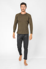 חולצה תרמית בדרגה 3 בצבע זית