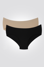 זוג תחתוני היפסטר שחור-ניוד