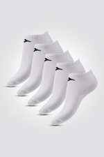 מארז חמישיית גרבי פוטיס לנערות בצבע לבן מידות 30-35