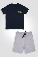 חליפה לילדים בצבע נייבי ואפור - MASHBIR//365