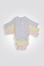 מארז 3 בגדי גוף מעטפת לעונת המעבר