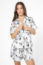 סט פיג’מה קצרה סאטן MINNIE