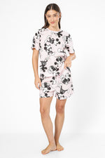 סט פיגמה קצרה MICKEY ורודה