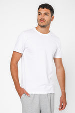 חולצה קצרה עם צאוורון עגול