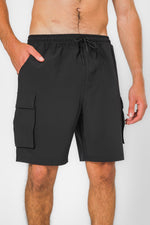 מכנסיים קצרים CARGO שחור