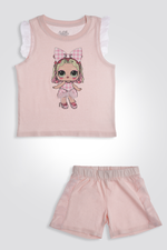 סט פיג'מה קצרה LOL