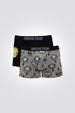 פיג'מה מבית המותג Delta , שני תחתוני בוקסר מבד קליל עם הדפס של המיניונים.