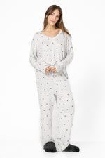 סט פיג'מה ארוכה HEARTS