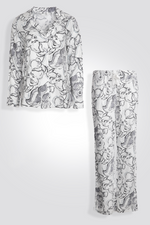 סט פיג’מה מכופתרת THUMPER