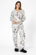 סט פיג’מה מכופתרת MICKEY AND FRIENDS