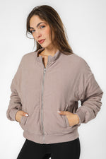 ג’קט קורדרוי לנשים בצבע בז'