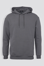 סווטשירט פוטר קפוצ’ון אפור