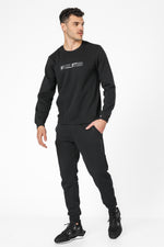 סט פיג'מה פוטר PIERRE CARDIN בצבע שחור