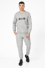 סט פיג'מה פוטר PIERRE CARDIN בצבע אפור בהיר