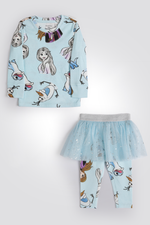 סט פיג’מה עם חצאית FROZEN